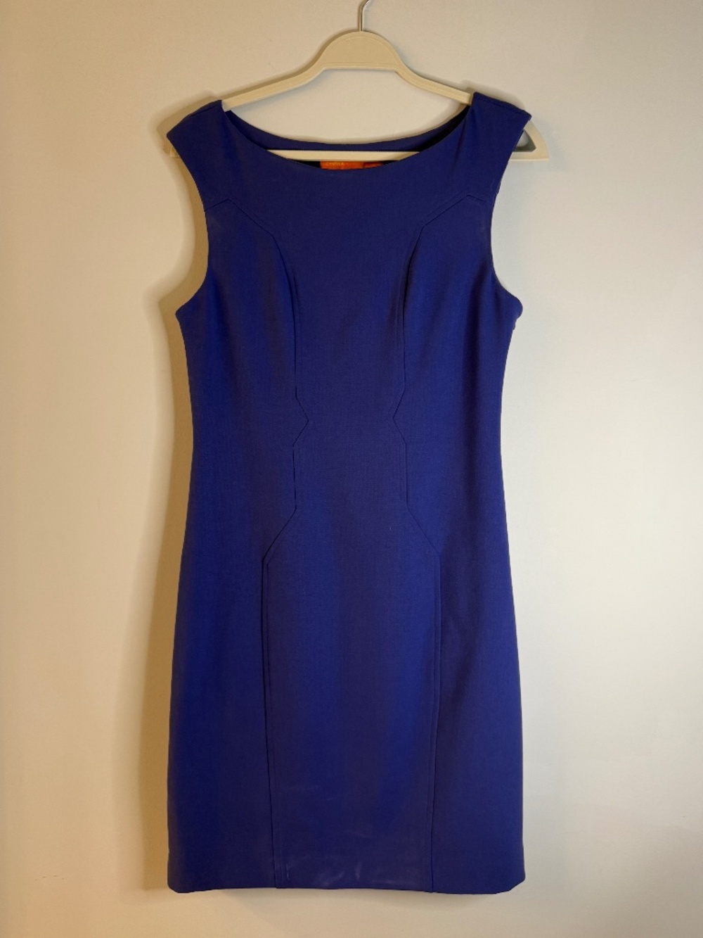 Cynthia Steffe purple sleeveless knee length sheath dress size 10